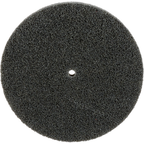 Scotch-Brite EXL Unitized Wheel, 5" x 1/2", 1/4" Arbor, Fine Grit, Silicon Carbide Planification Entrepots Molloy