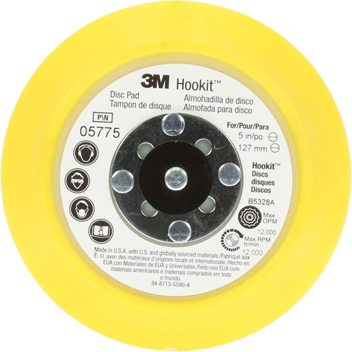 Tampon pour disque Hookit de 3M Planification Entrepots Molloy