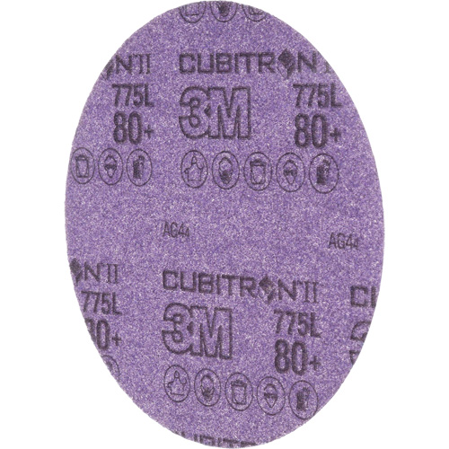 Rouleau de disques abrasifs Cubitron II Stikit, 6" dia., Grain 80+, C&eacute;ramique Planification Entrepots Molloy