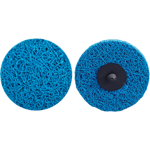 Meule abrasive non tiss&eacute;e &agrave; changement rapide Vortex Rapid Blend, 3" dia., Grain Moyen, Oxyde d'aluminium Planification Entrepots Molloy