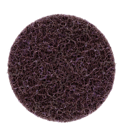 Disque de brossage et de finition Roloc Scotch-Brite, 3" dia., Grain Moyen, Carbure de silicium Planification Entrepots Molloy