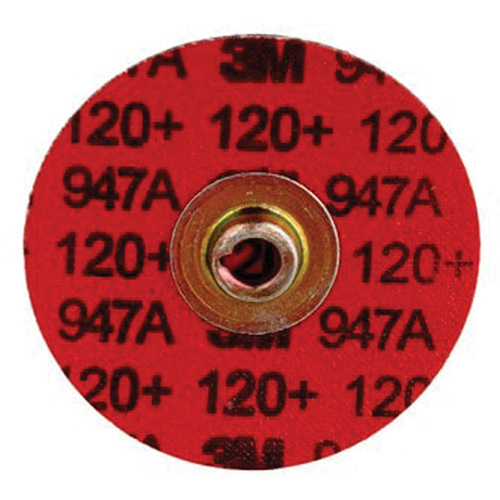 Disque &agrave; bordure durable Cubitron II Roloc, 3" dia., Grain 120+, C&eacute;ramique Planification Entrepots Molloy