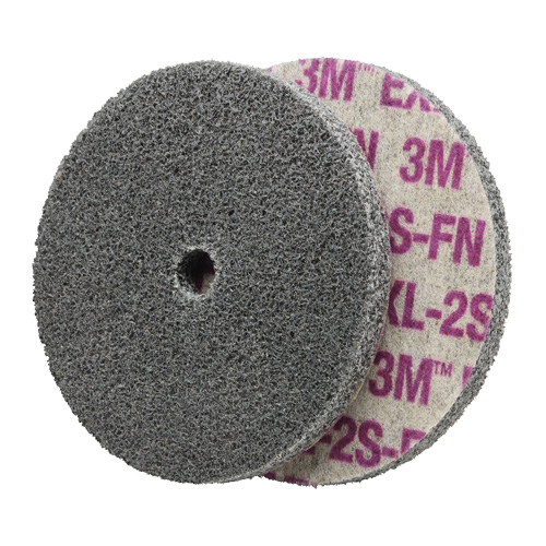 Scotch-Brite EXL Unitized Wheel, 6" x 1/4", 1/4" Arbor, Fine Grit, Aluminum Oxide/Ceramic/Zirconium Planification Entrepots Molloy