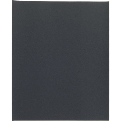 Feuille de ponçage imperm&eacute;able Black Ice, 9" x 11", Grain 600, Oxyde d'aluminium Planification Entrepots Molloy