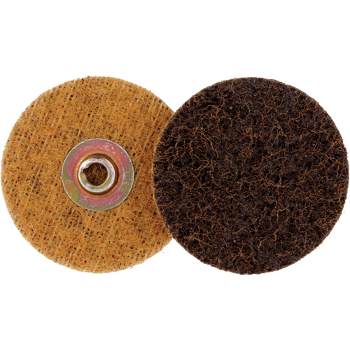 Disque RC de traitement de surface TS &agrave; changement rapide Standard Abrasives, 2" dia., Grain Cors&eacute;, Oxyde d'aluminium Planification Entrepots Molloy