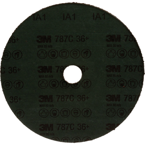 Disque en fibre 787C, C&eacute;ramique, 36+, 7" Dia x 7/8" Arbre Planification Entrepots Molloy