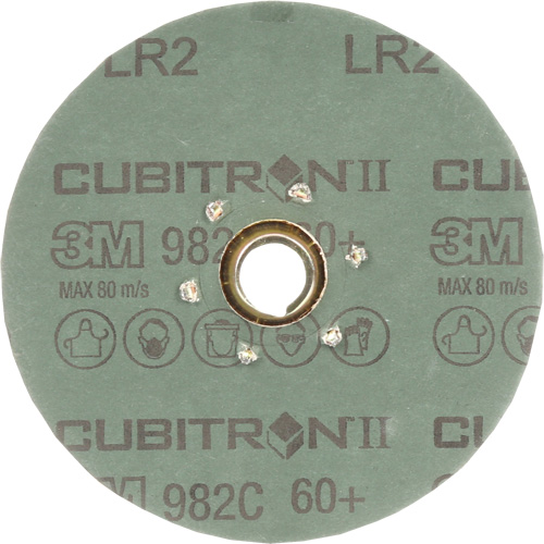 Cubitron II 982C Fibre Disc, Ceramic, 60+, 4-1/2" Dia Planification Entrepots Molloy