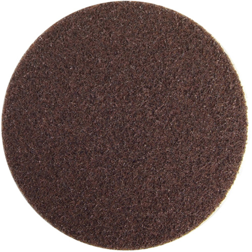 Disque non tiss&eacute; autoagrippant, 4" dia., Grain Cors&eacute;, Oxyde d'aluminium Planification Entrepots Molloy