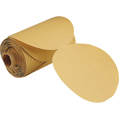 Rouleau de disques en papier 236U Stikit, 6" dia., Grain P100, Oxyde d'aluminium Planification Entrepots Molloy