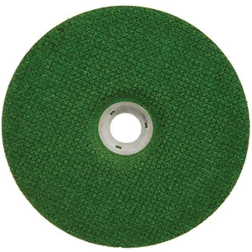 Meule &agrave; moyeu d&eacute;port&eacute; Green Corps, 7" x 1/8", Arbre 7/8", C&eacute;ramique, Type 27 Planification Entrepots Molloy