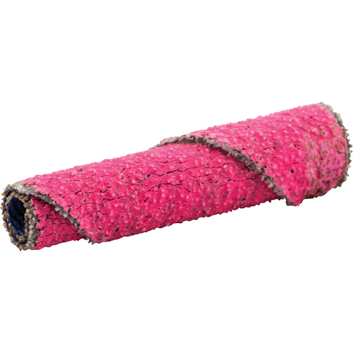 R982 Cartridge Roll, 80 Grit, 1/4" Dia., Ceramic Alumina, 1-1/2" L, 1/8" Arbor Planification Entrepots Molloy