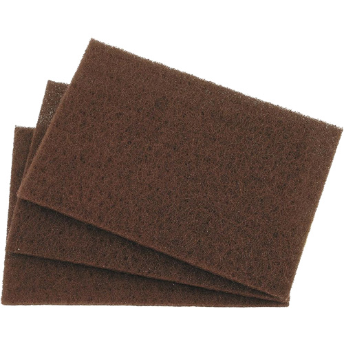 Very Fine Abrasive Hand Pads, 6" x 9", 320A Grit Planification Entrepots Molloy