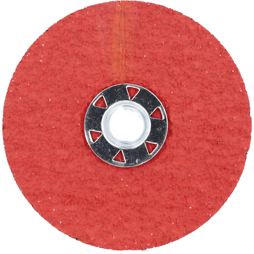 Blaze F980 Speed-Change Fastener Fiber Locking Disc, 4-1/2" Dia., 24 Grit, Ceramic Alumina Planification Entrepots Molloy