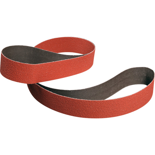 Courroie abrasive Cubitron II 984F, 3-1/2" la x 15-1/2" lo, C&eacute;ramique, Grain 60+ Planification Entrepots Molloy