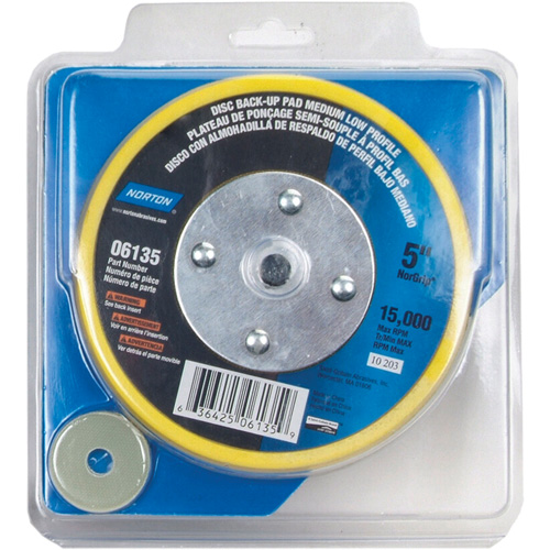 Back Up Pads For PSA & Hook And Loop Paper Discs Planification Entrepots Molloy