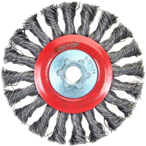 Bosses &agrave; fils nou&eacute;s standards, Dia. 4-1/2", Fils 0,02", Arbre 5/8"-11, Acier Planification Entrepots Molloy
