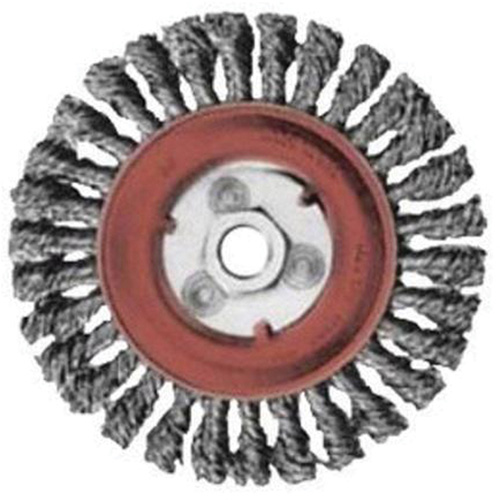 Roue compl&egrave;te de c&acirc;ble de torsion, Dia. 5", Fils 0,02", Arbre 5/8"-11, Acier Planification Entrepots Molloy