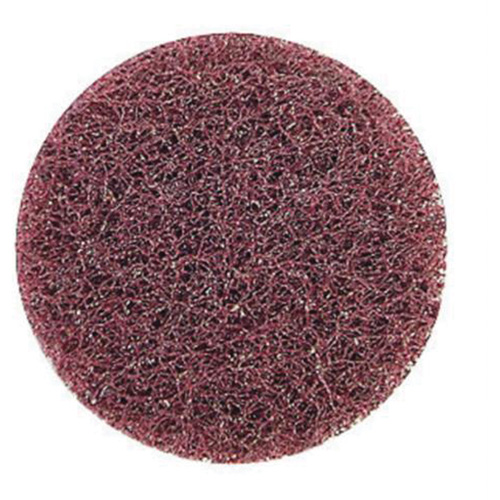 Disque de polissage non tiss&eacute; &agrave; remplacement rapide tr&egrave;s r&eacute;sistant Bear-Tex, 2" dia., Grain Moyen, Oxyde d'aluminium Planification Entrepots Molloy