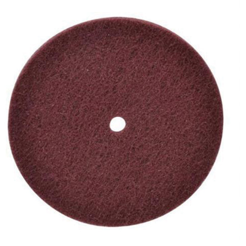 Disque non tiss&eacute; tr&egrave;s r&eacute;sistant Bear-Tex, 6" dia., Grain Tr&egrave;s fin, Oxyde d'aluminium Planification Entrepots Molloy