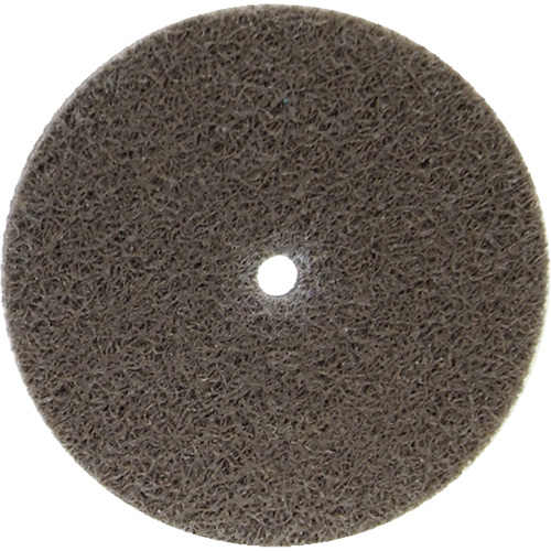 Disque unifi&eacute; non tiss&eacute; Bear-Tex, 3" x 1/4", Arbre de 1/4", Grain de Moyen, Oxyde d'aluminium Planification Entrepots Molloy