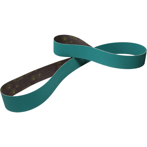 Cloth Sanding Belt, 3/4" W x 18" L, Zirconia Alumina, 40 Grit Planification Entrepots Molloy
