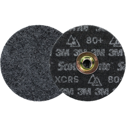 Scotch-Brite Precision Heavy-Duty Surface Conditioning Quick Change Disc, HD-DN, 5" Dia., 80+ Grit, Ceramic Planification Entrepots Molloy