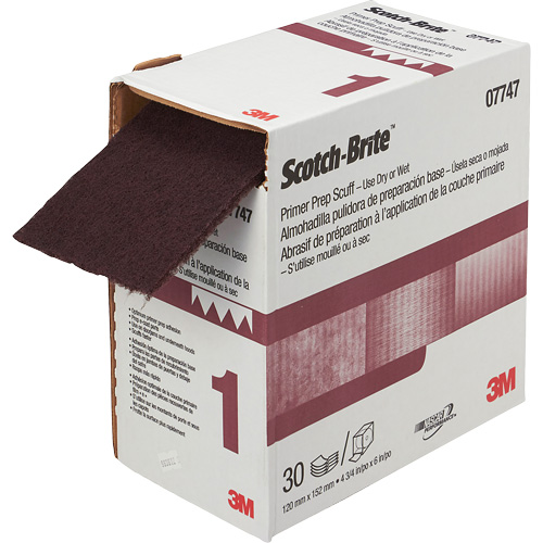 Scotch-Brite Primer Prep Scuff, VFN, 4-3/4" x 180", Aluminum Oxide Planification Entrepots Molloy