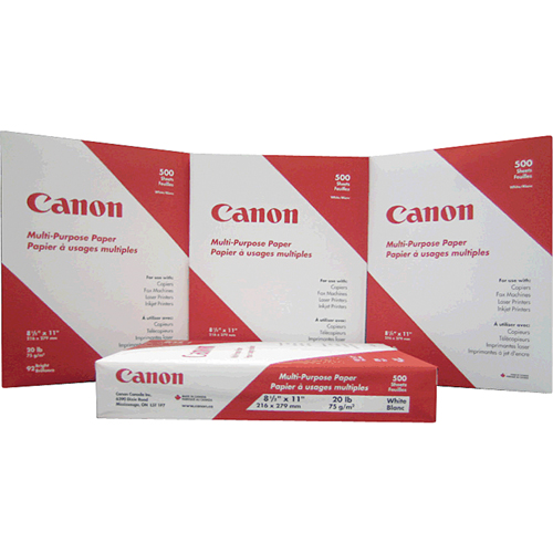 Papier pour copies a usage multiple, 8-1/2" x 11", 20 lb, Blanc Planification Entrepots Molloy