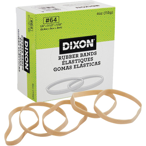 Bandes &eacute;lastiques Rotex, 3-1/2" x 1/4" Planification Entrepots Molloy
