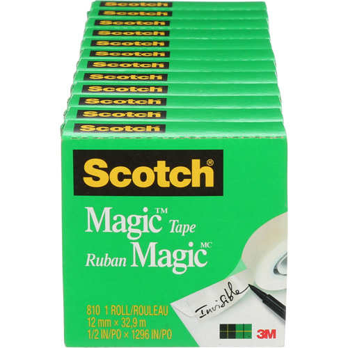 Transparent & Invisible Tape (Magic Tape) Planification Entrepots Molloy