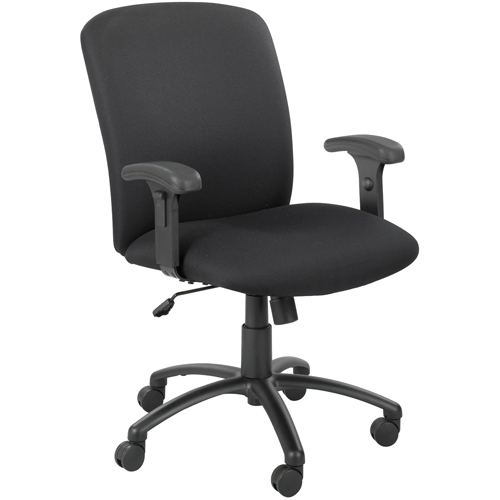 Uber Big & Tall Chairs, Nylon, Black, 500 lbs. Capacity Planification Entrepots Molloy
