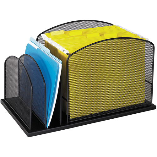 Onyx Steel Mesh Desktop Organizers Planification Entrepots Molloy