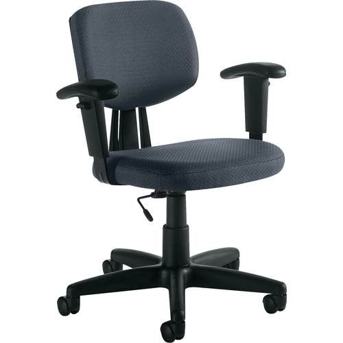 Task Chair, Fabric, Charcoal Planification Entrepots Molloy