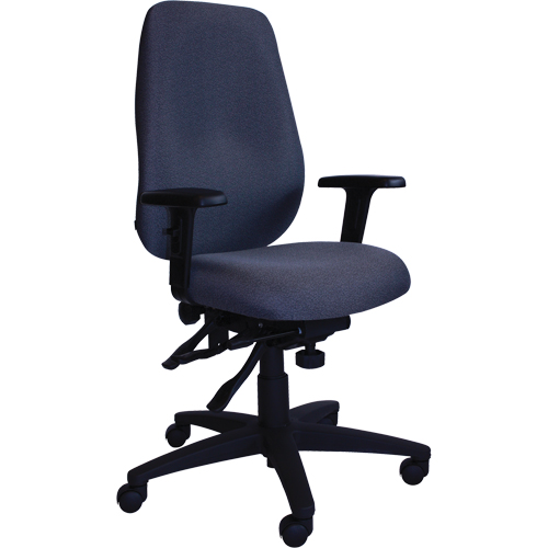 Chaises ergonomiques de s&eacute;rie petite Cierra, Tissu, Gris, Capacit&eacute; 300 lb Planification Entrepots Molloy