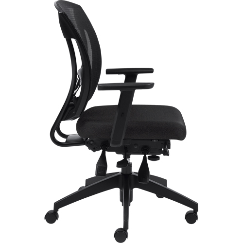Chaises &agrave; bras Multi-Tilter, Tissu, Charbon, Capacit&eacute; 300 lb Planification Entrepots Molloy
