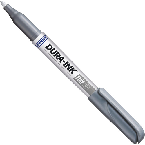 Dura-Ink&reg; #15 Permanent Marker, Silver, Fine Tip Planification Entrepots Molloy