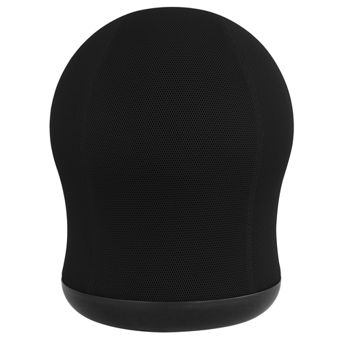 Zenergy Swivel Ball Chair, Mesh, Black, 250 lbs. Capacity Planification Entrepots Molloy