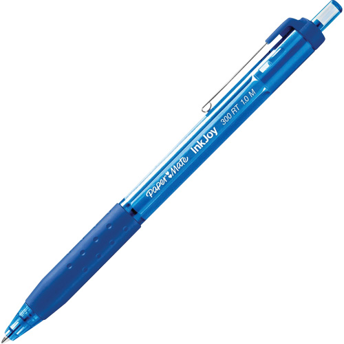 Stylo Inkjoy 300RT, Bleu, 1 mm, R&eacute;tractable Planification Entrepots Molloy