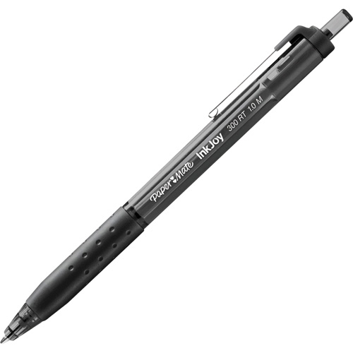Inkjoy 300RT Pen, Black, 1 mm, Retractable Planification Entrepots Molloy