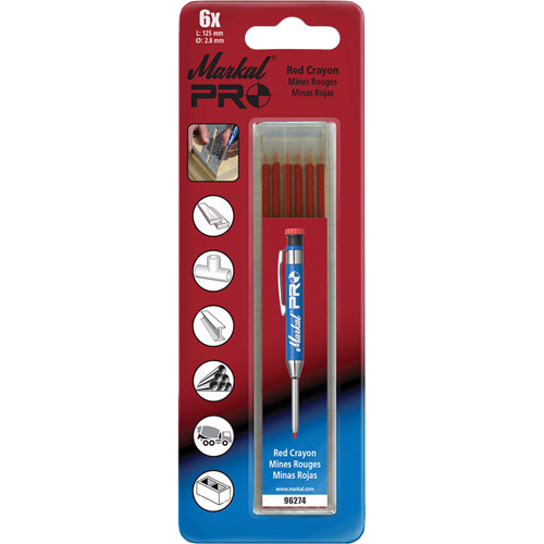 Recharge pour marqueur m&eacute;canique PRO Markal Planification Entrepots Molloy