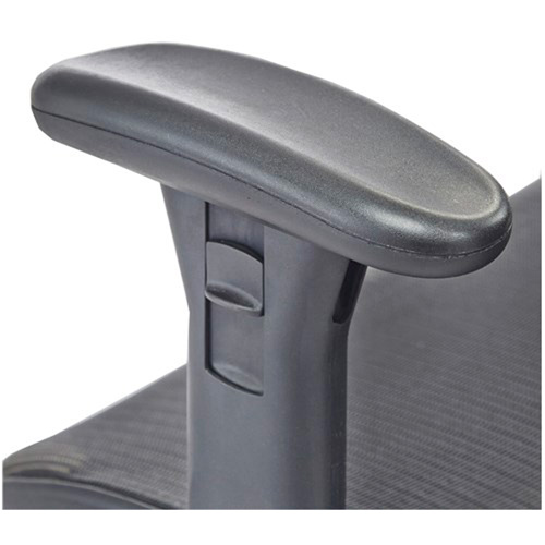 Chaise &eacute;conomique pour personnes de taille forte ou grandes, Mailles, Noir, Capacit&eacute; 450 lb Planification Entrepots Molloy