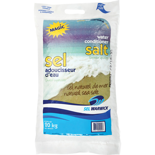 Magic Softening Salt, 44.1 lbs. (20 kg), Bag Planification Entrepots Molloy