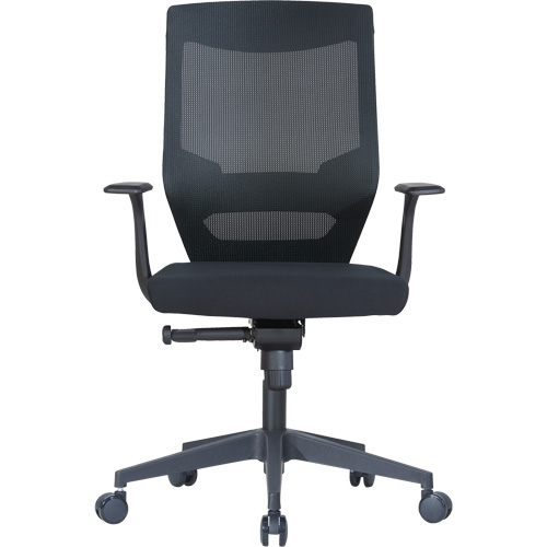 Activ Series Synchro-Tilt Office Chair, Fabric/Mesh, Black, 275 lbs. Capacity Planification Entrepots Molloy