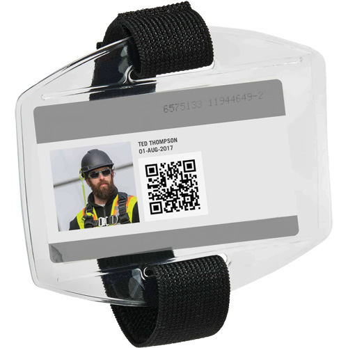 Squids&reg; 3386 Vinyl Armband ID Badge Holder Planification Entrepots Molloy