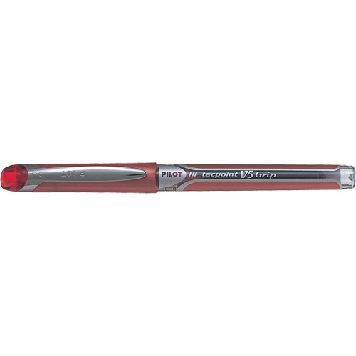 Hi-Tecpoint Grip Pen, Red, 0.5 mm Planification Entrepots Molloy