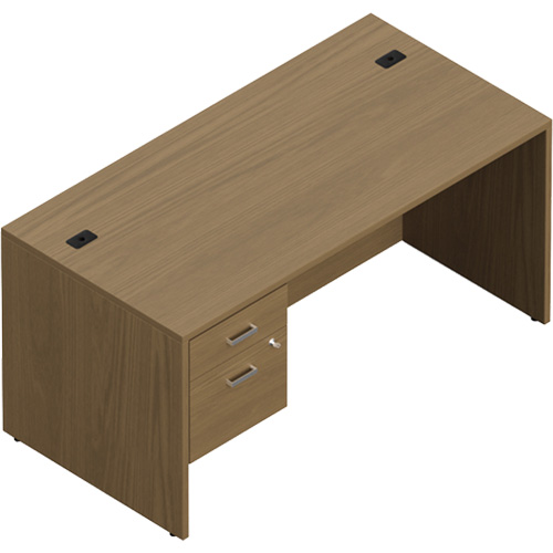 Newland Single Pedestal Desk Planification Entrepots Molloy