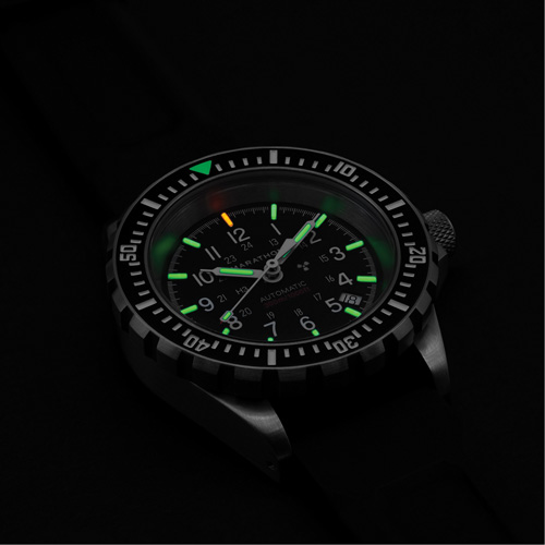 Grande montre automatique de plong&eacute;e, Num&eacute;rique, &agrave; piles, 41 mm, Noir Planification Entrepots Molloy