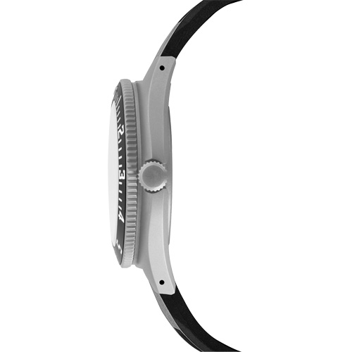 Montre Steel Navigator sur ensemble bracelet en caoutchouc noir de trois morceaux, Num&eacute;rique, &agrave; piles, 41 mm, Noir Planification Entrepots Molloy