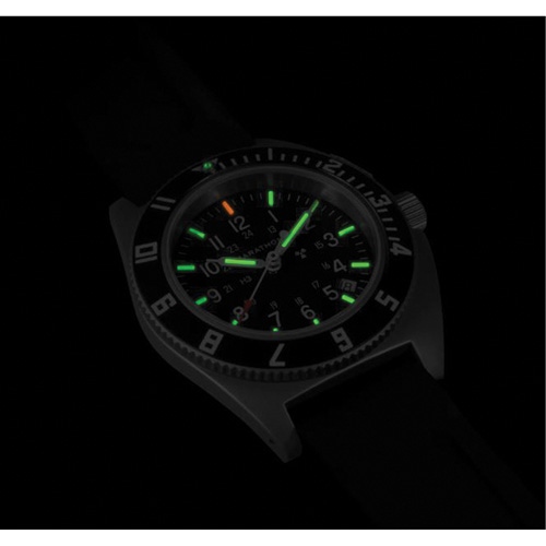 Steel Navigator with Date on Black 3-Piece Rubber Strap Kit, Digital, Battery Operated, 41 mm, Black Planification Entrepots Molloy