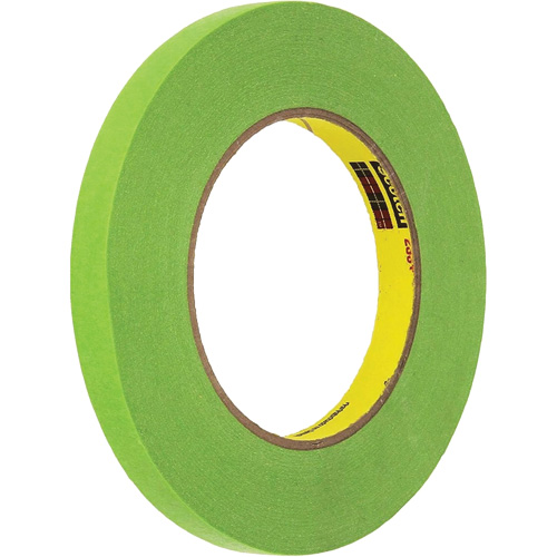 Scotch&reg; Performance Masking Tape 233+, 12 mm (1/2") x 55 m (180'), Green Planification Entrepots Molloy